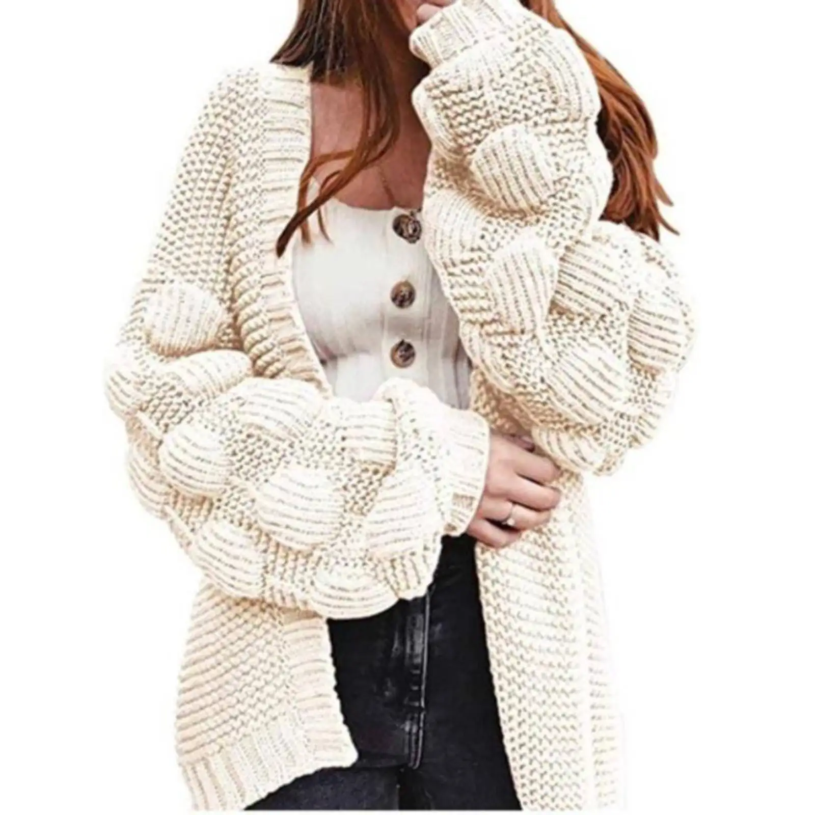 

Женские осенне-зимние свитера и топы, вязаная одежда для ношения под верхней одеждой, модная повседневная одежда для женщин