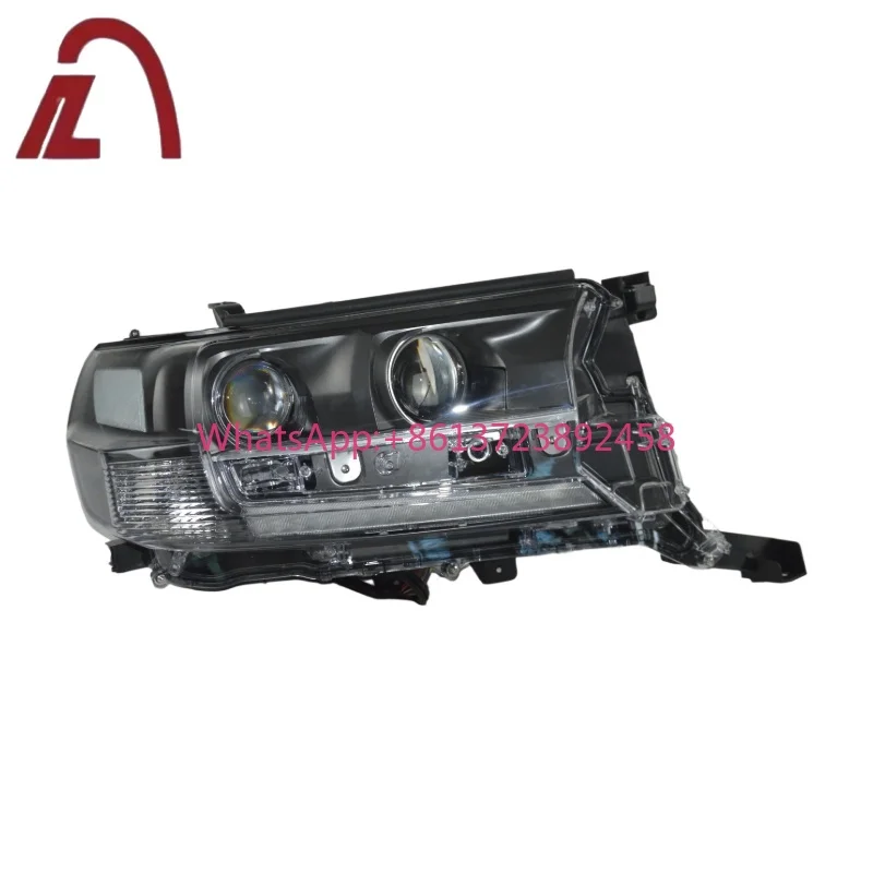Factory Direct LED Headlights for Toyota Land Cruiser LC200 LC300 2016-2020 Black Version 12V Led Car Lights