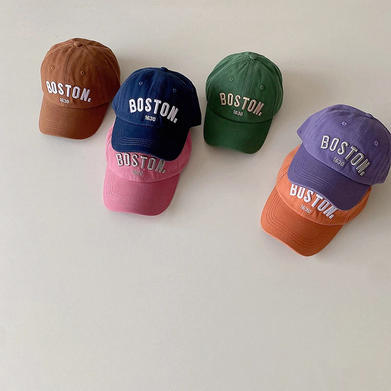 MILANCEL-Gorra bordada para bebé, gorro de béisbol bordado con letras y números, bonito, 2023