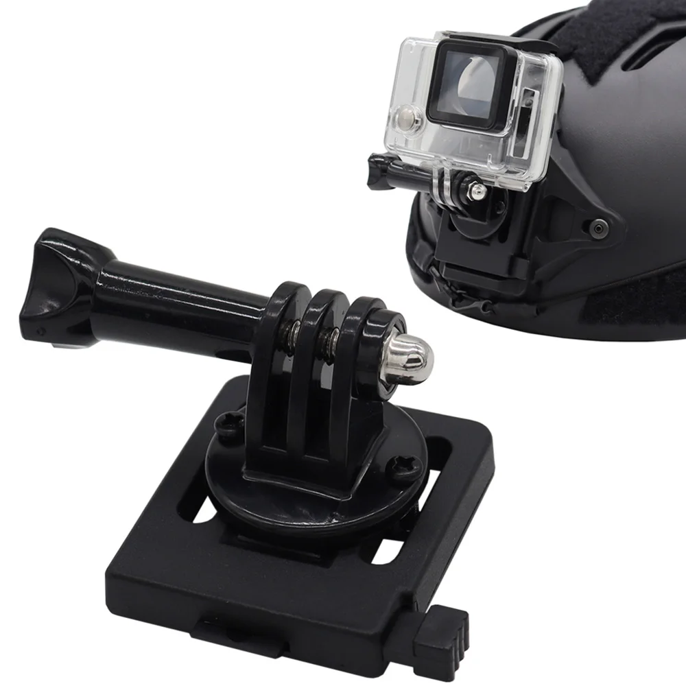 FAST MICH NVG Helmet Adapter Tactical Helmet Base Fixed Mount For GoPro Hero Action Camera Holder CS Outdoor Hunting