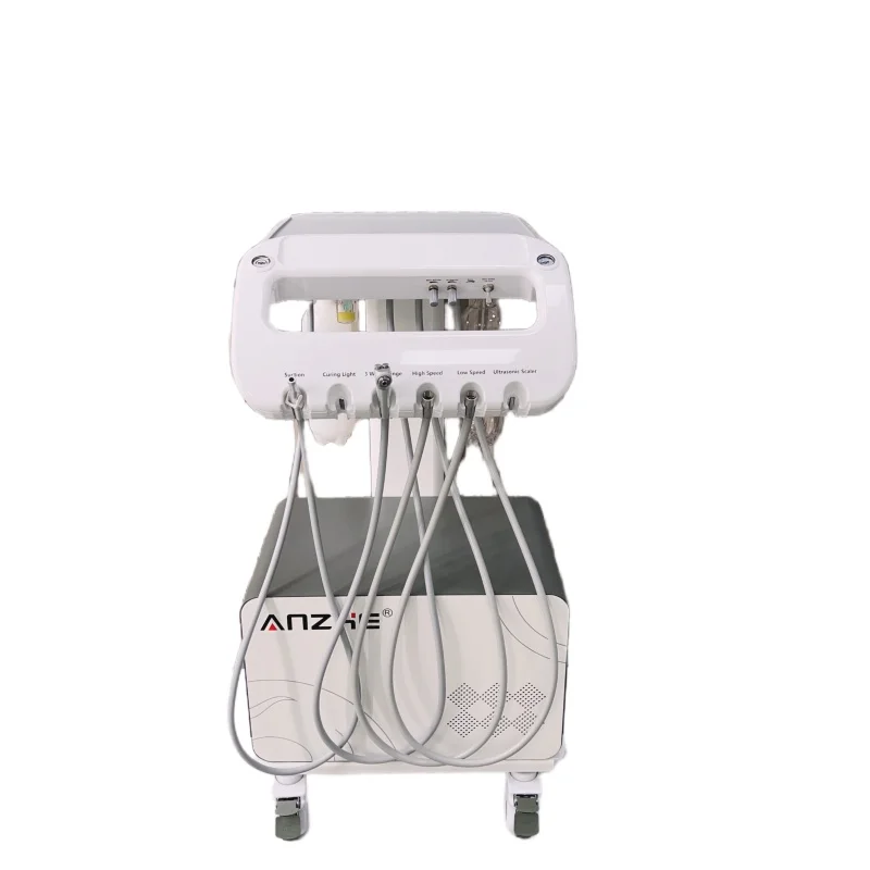 Veterinary Dental Equipment Pet Tooth Treatment Machine Move at Will Vet Use Pet Dental Treatment Unit with Compressor