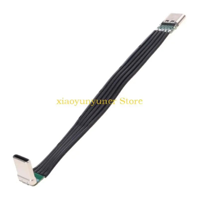 P9JB Thin Flexible USB C Type C Cable 20W Powerful 480Mbps Transfer for Phones