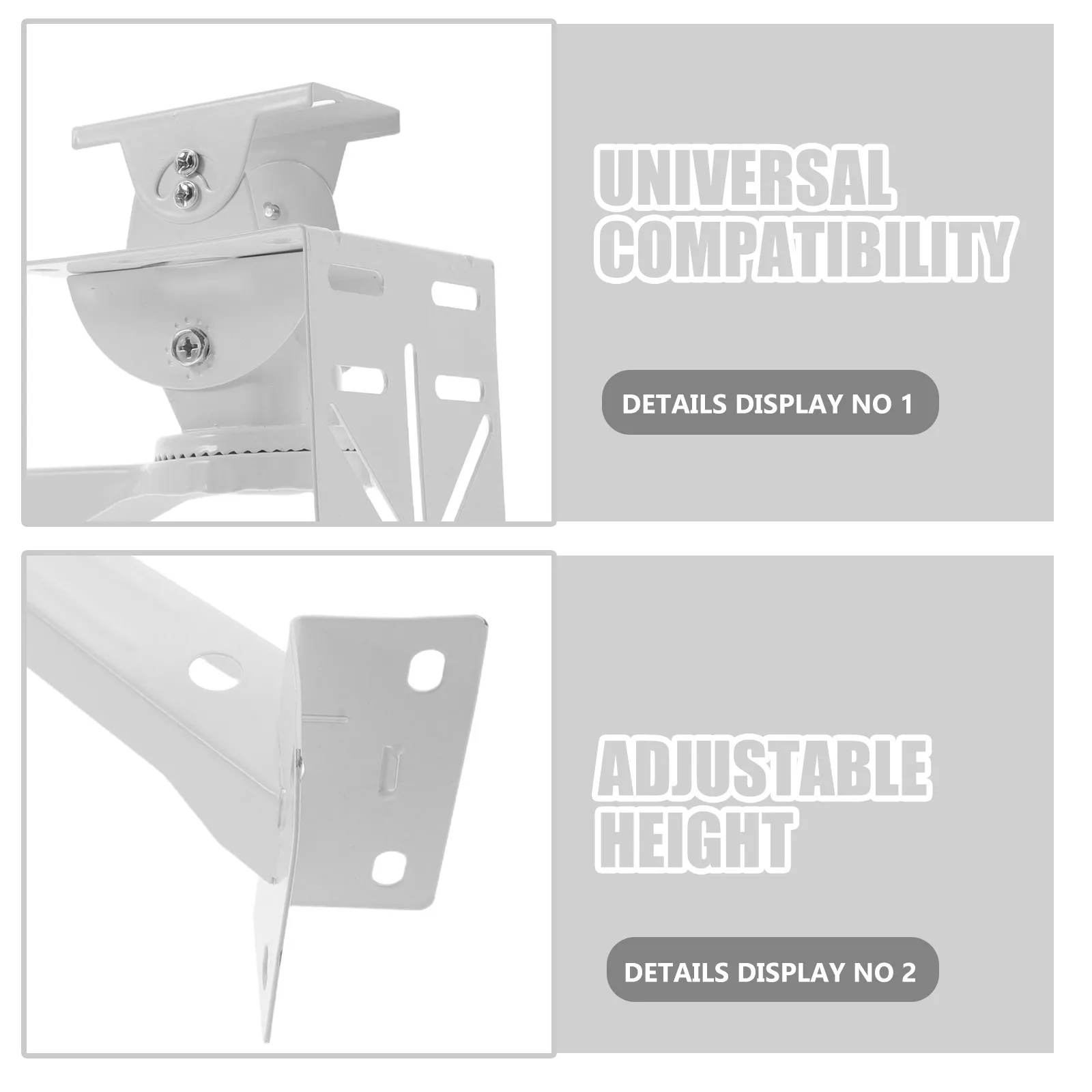 L-Shape Dome Camera Bracket Adjustable Outdoor Pole Mount for Security Cameras Stable Weather Resistant Cctv