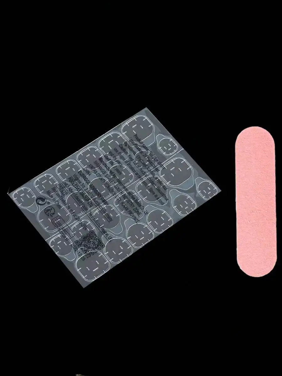 24 قطعة من أظافر اللوز المتوسطة على الأظافر باللون البني والذهبي، غطاء كامل للأظافر الصناعية للنساء والفتيات #5