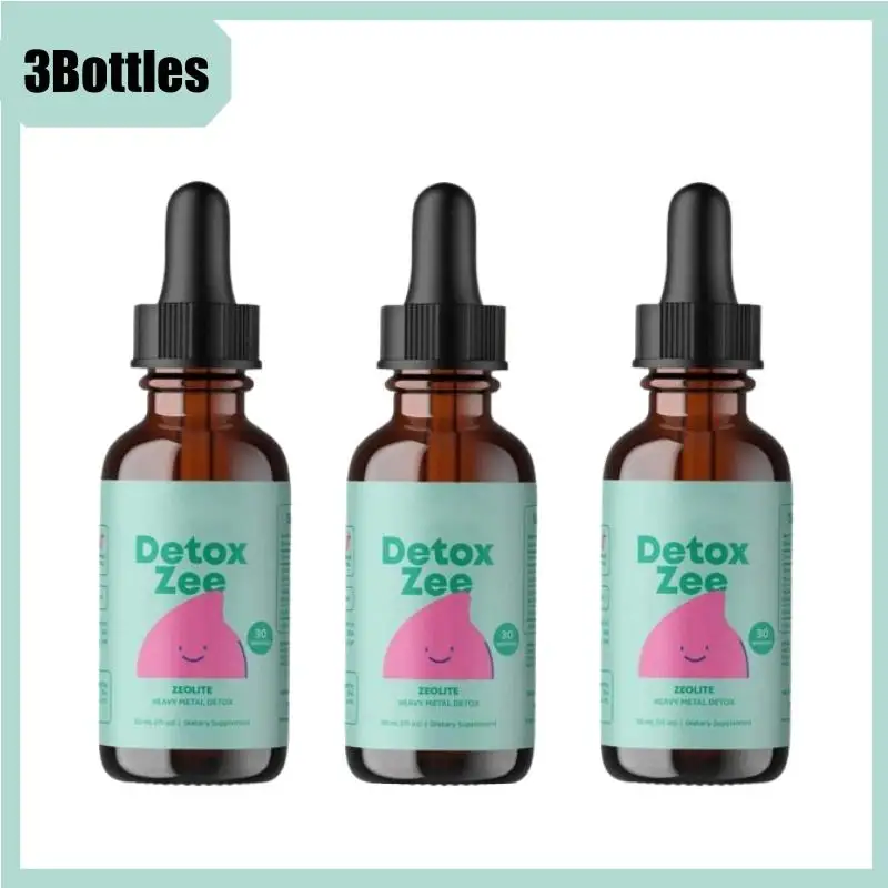 3 botellas de gotas de vitamina, gotas de zeolita para la salud de los niños, mejoran el retraso del habla, suplemento nutritivo diario-30ml