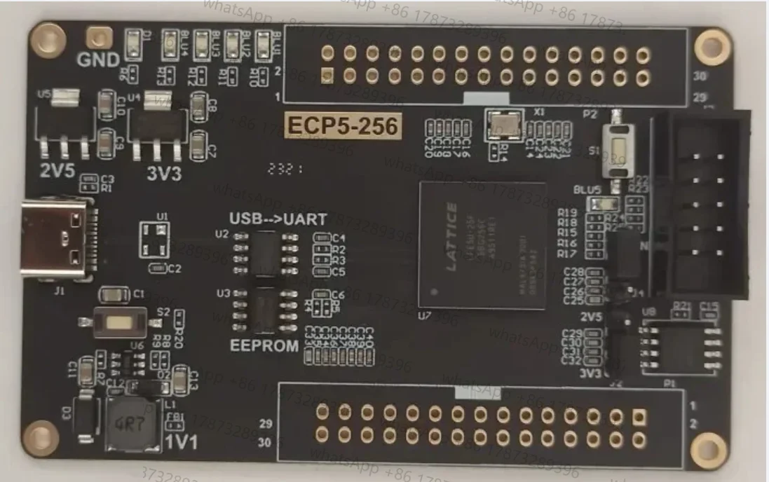 LFE5U-25F-6BG256C Lattice development board ecp5 development board