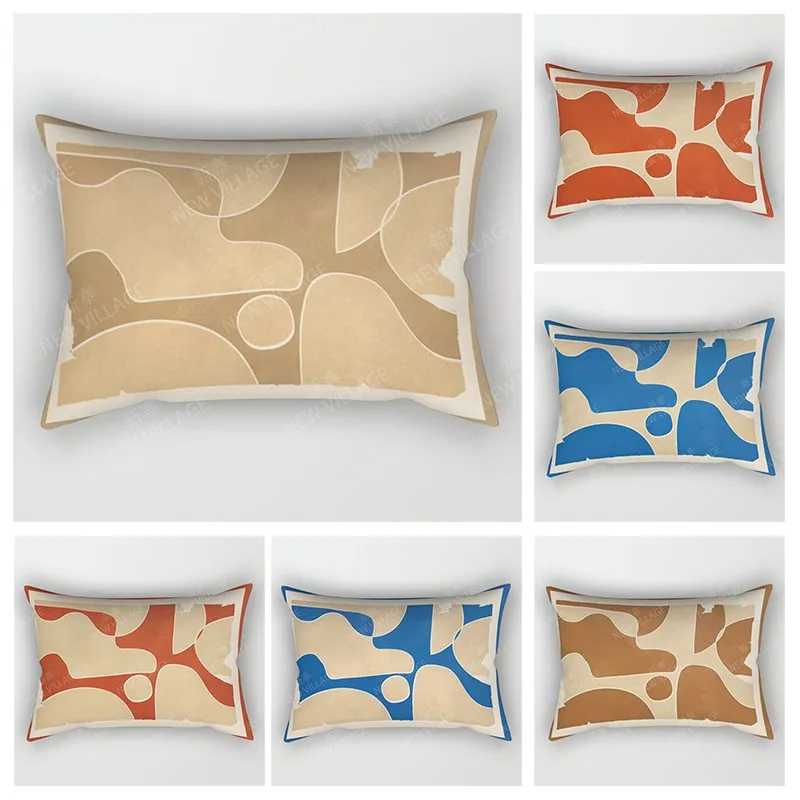 Nordic fall home decor 30*50 throw pillow cover sofa modern abstract geometric boho living room Cushion cover 50x70 30x50 40x60