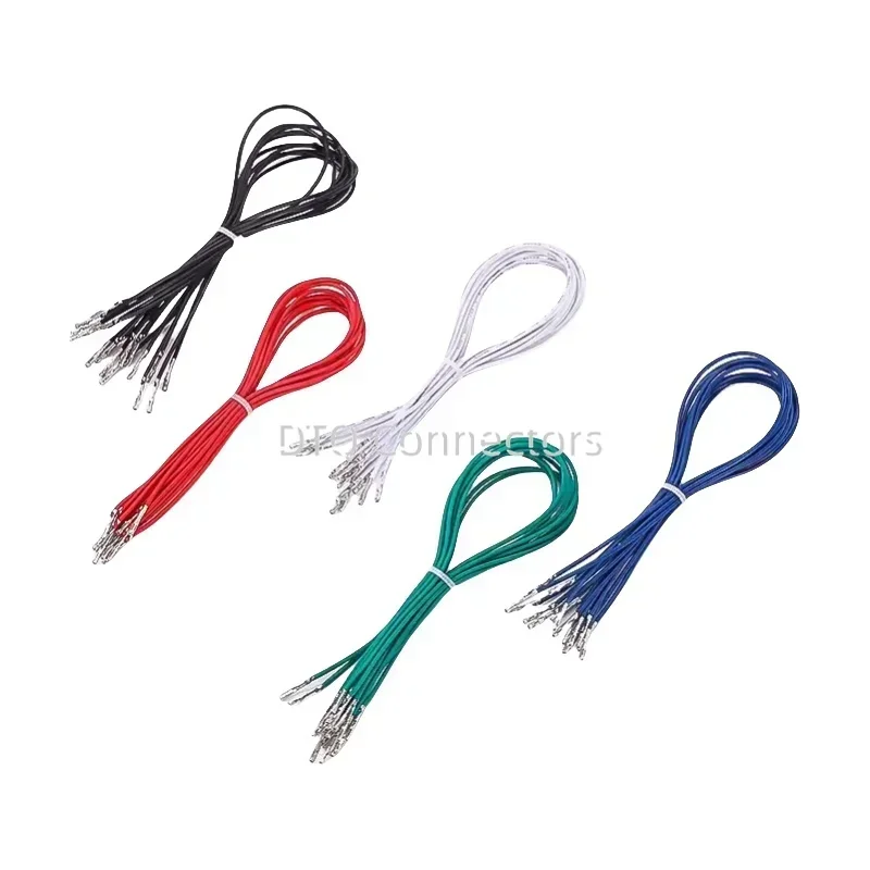 20/10pcs Dupont 2.54mm Terminal Connecting Line Cable Double Single Head Electronic Wire 10cm/20cm/30cm/50cm 26AWG