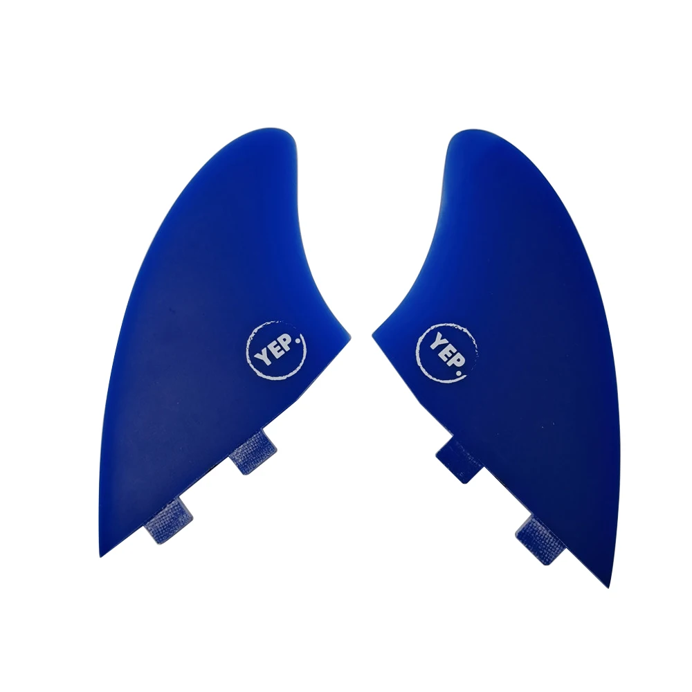 Surf Twin Fins UPSURF FCS Keel Fins Set(2 Fins) High Performance Fiberglass Surf Keels For Shortboard,Funboard Twins K2 Fin - Image 2