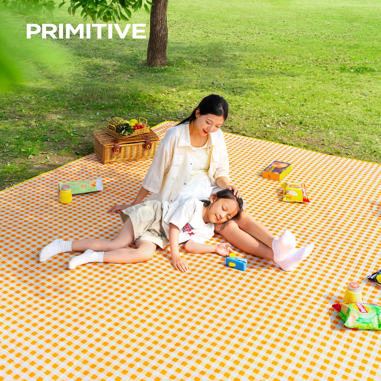 

Водонепроницаемое пляжное одеяло PRIMITIVE Extra Large Picnic Blanket, складной коврик для пикника в клетку, легкое уличное одеяло, дорожный коврик