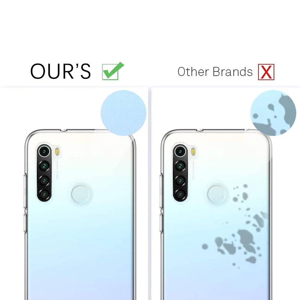 Ultra Thin Clear Case For Xiaomi Redmi Note 10 9 8 7 6 5 Pro 10S 11 11S 10T 9S 9T 8T 9A 9C 8A 7A 6A TPU Transparent Cover