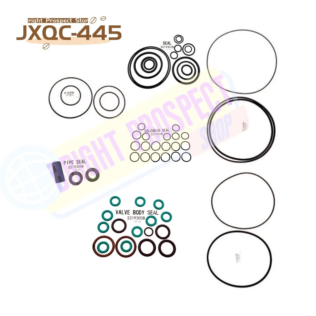 

For Land Rover ZF9HP48 Gearbox Rebuild Car Accessories K219B 9HP48 Automatic Transmission Seal Ring Repair Kit