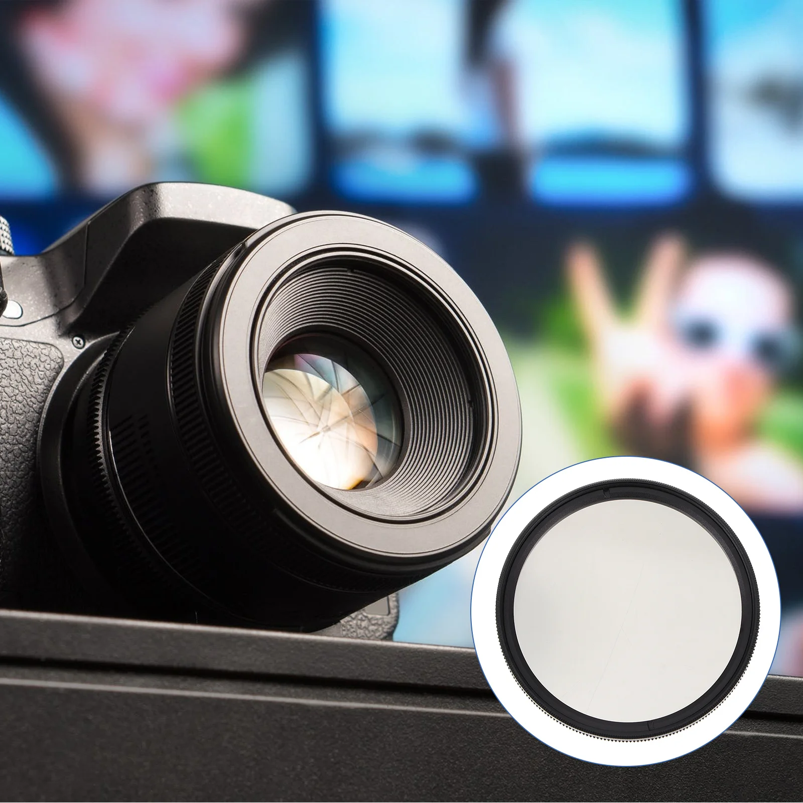 

3Pcs Camera Polarizer Lens 55mm Professional Cpl Filter Photography Landscape Filter Remove Reflection Enhance Sky Color