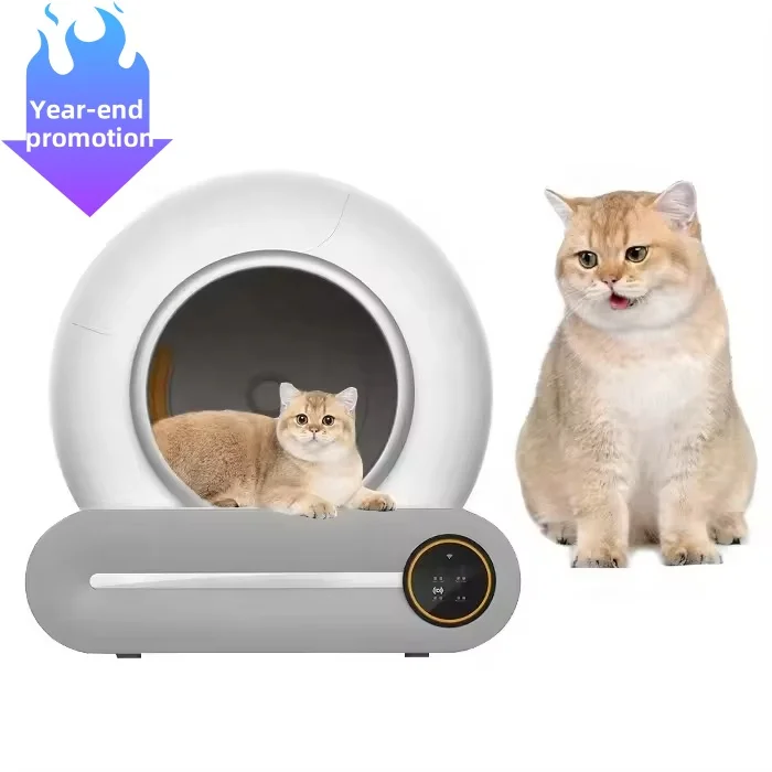 Low Noise Cheap Price Portable Cat Cleaning Electric Smart Automatic Cat Litter Smart Cat Litter Box