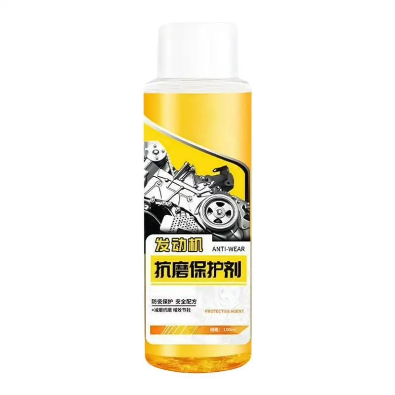 100ML Engine Anti-Wear Protective Agent Noise Reduction Jitter Engine Oil Liquid Additive Performance Booster Car Supplies