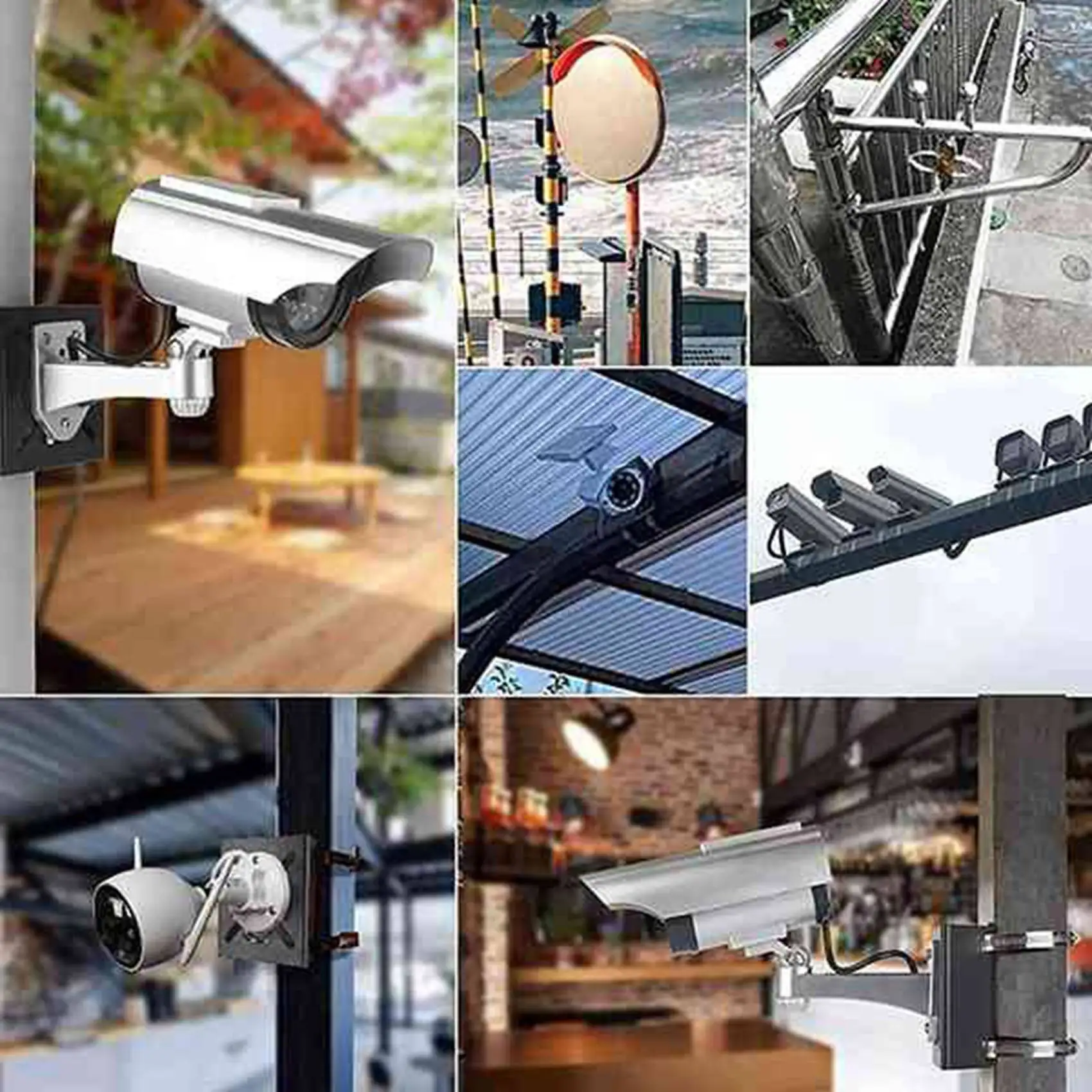 

A19F-5X Universal Vertical Pole Mount Camera Bracket Wall Mounting Bracket For CCTV Security Camera PTZ Dome (A)