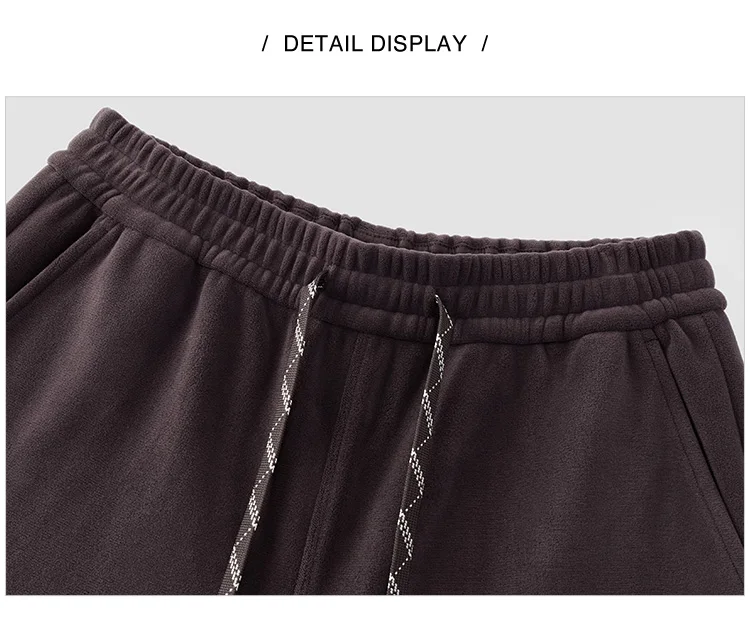 Semir Casual Hosen Frauen Winter Fleece Anti-Statische Lose Getäfelten Bündchen Lange Hosen 2025, Neue Sportliche Jogginghose Frauen Tragen – Detail 7