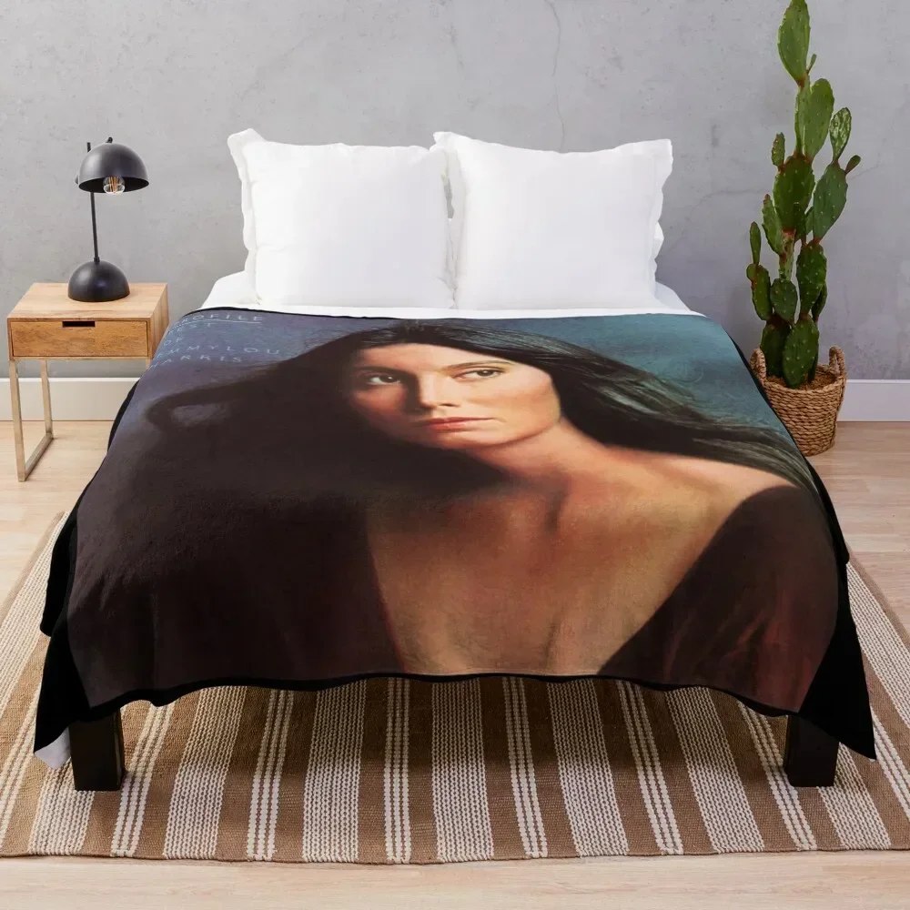 Profile the best of emmylou harris Throw Blanket Warm christmas gifts Blankets