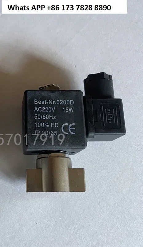 Kaishan air compressor AC220V solenoid valve Best-Nr0200D screw compressor accessories plus and unloading solenoid valve