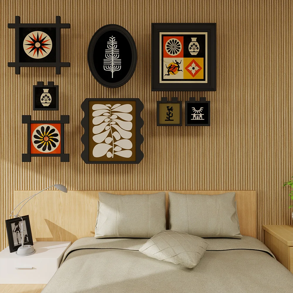 Solid Wood Exterior & Outdoor Wall Cladding Panels-Mould-Proof Customizable Colors For Hotel Gym & Bedroom