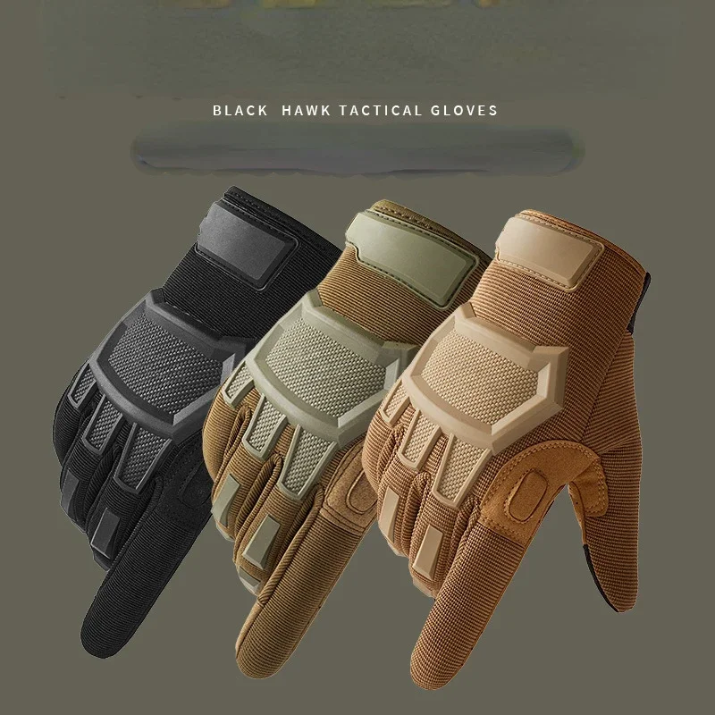 

Tactical All -finger Glove Men's Special Forces Combat Army Fans Fighting Defense Cutting Mountaineering Outdoor Climbing Gloves