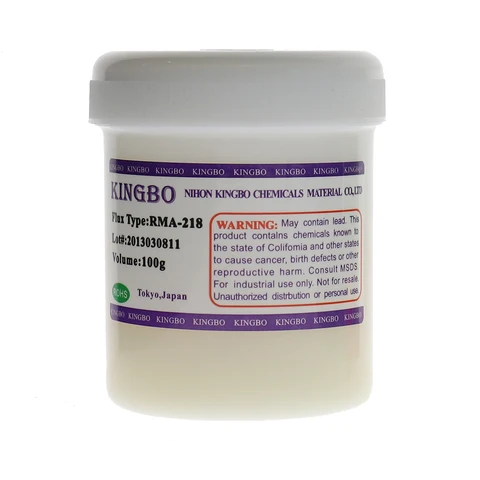 Kingbo RMA-218 bga Сварочный флюс 100г — пример использования