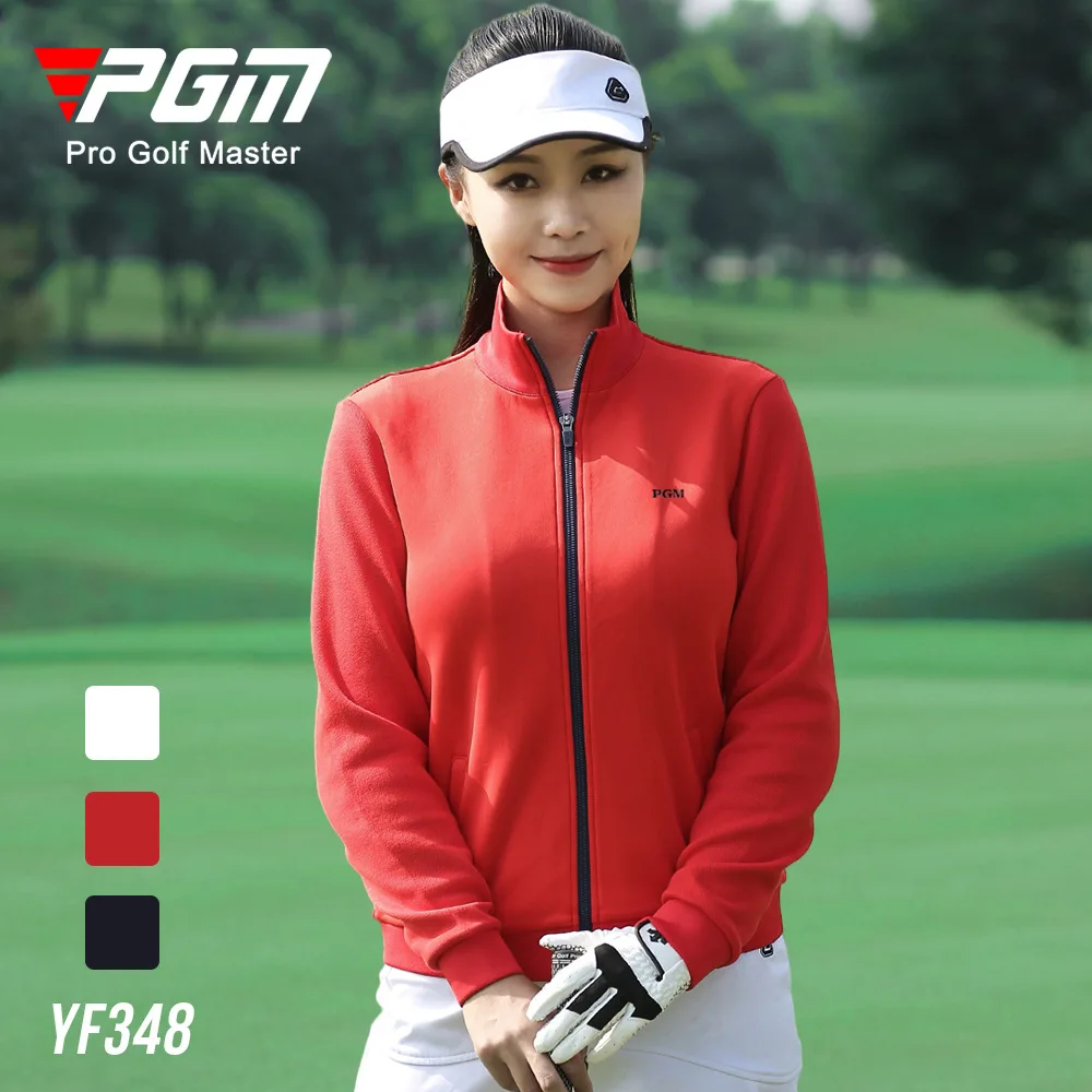 PGM autumn and winter golf women's clothing coat/windbreaker windproof and rainproof, comfortable and warm