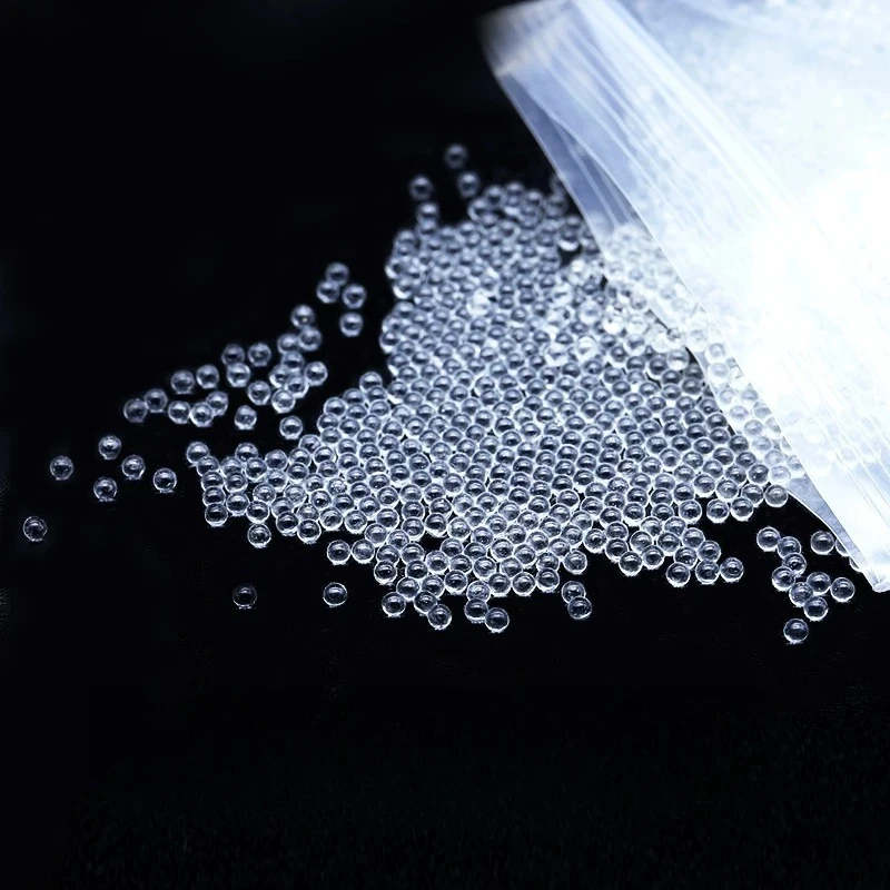 1000PCS Solid Transparent Lab Glass Beads 2‑9mm High Precision Anti‑Boiling Shake Beads For Laboratory Oscillation Experiment