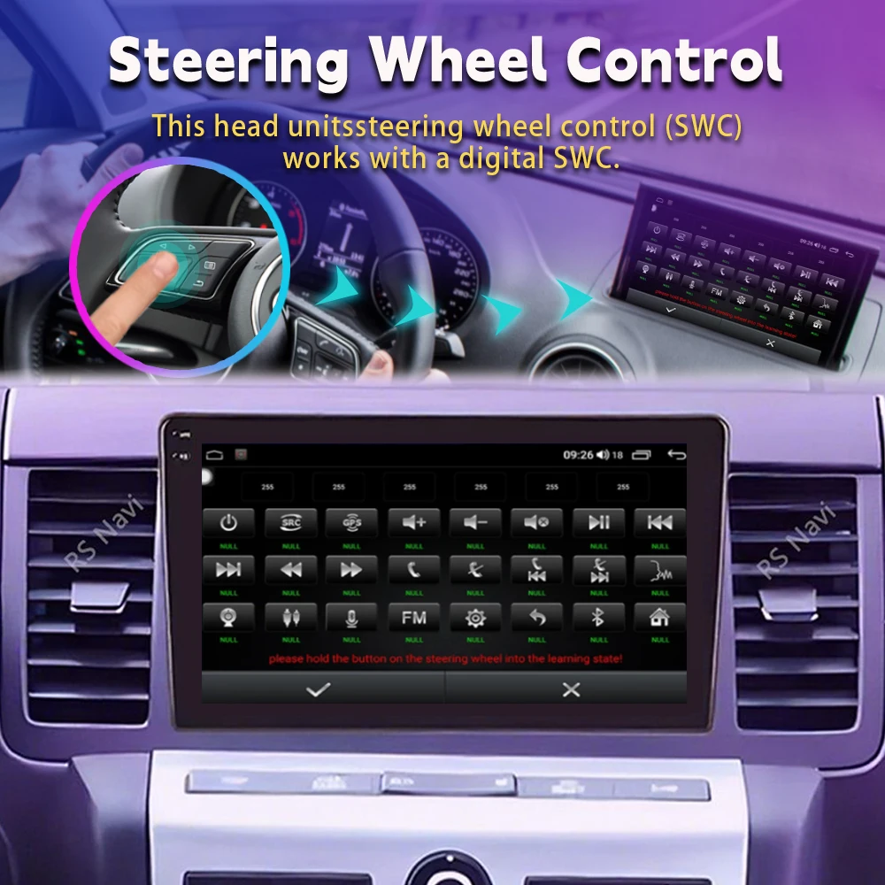 Android 15 Carplay Auto 2K Screen Car Radio Multimedia Player For