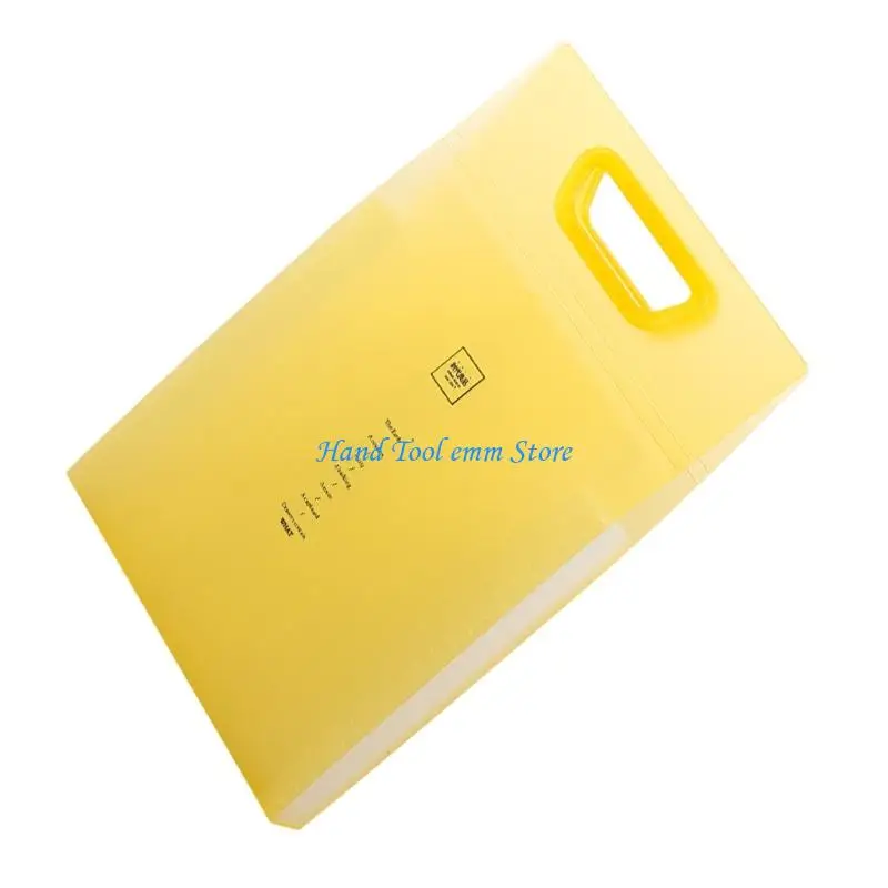 H37F 複数のコンパートメント拡張可能なファイルホルダー学用品オーガナイザープラスチックテクスチャ 13 セクション持ち運びやすいデザイン