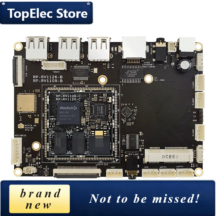 TopElec Rockchip RV1109 Core Board Development Kit RP-RV1109 IPC Rongpin with RV1109 Development Board