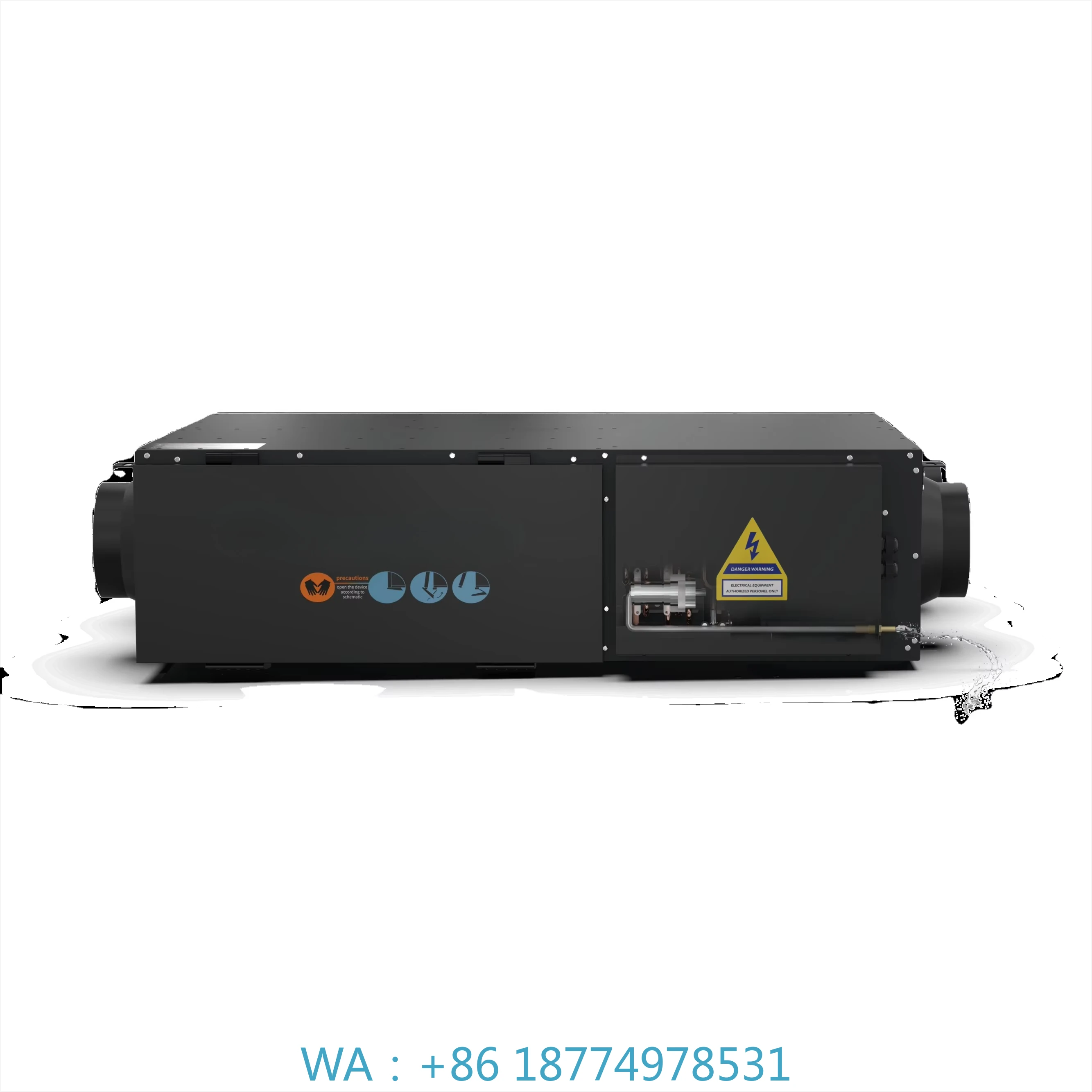 

ndustrial Celling Mounted Dehumidifier Ventilation 800 CMH 60 Liter/ Day Dehumidifier Unit for BasementFresh Air Dehumidifier I