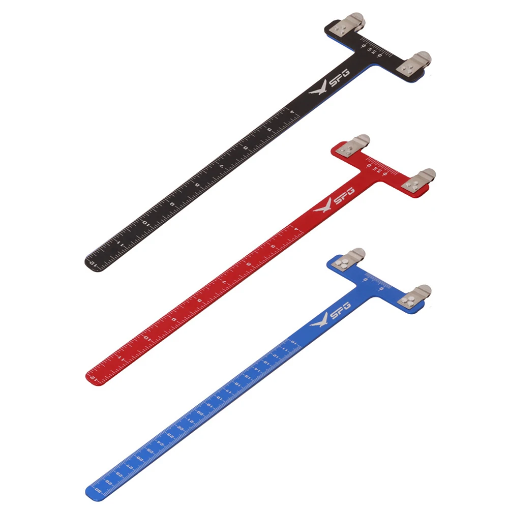 

Т-образная линейка для измерения тетивы из нержавеющей стали, универсальный инструмент для измерения тетивы, аксессуары для стрельбы из лука