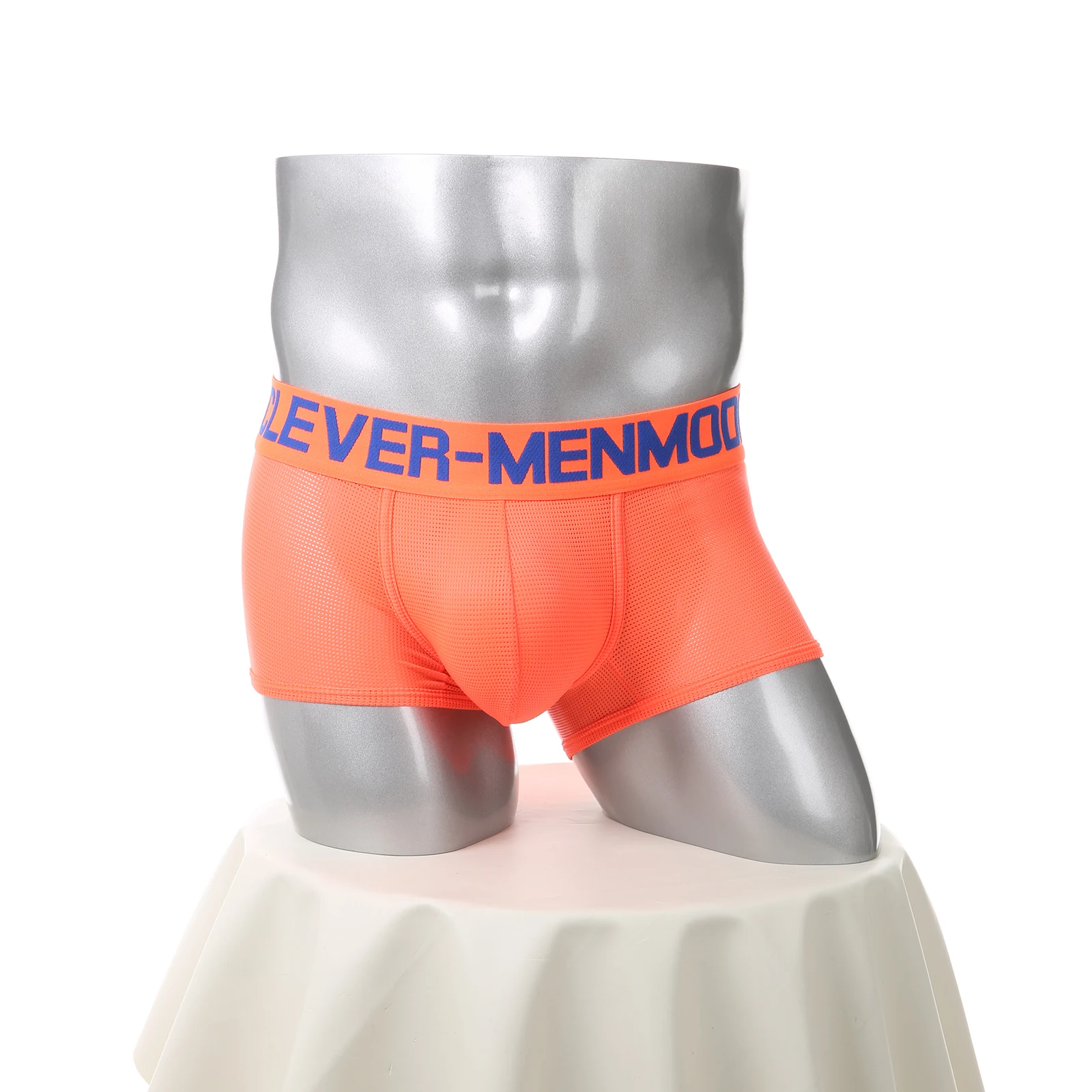 Netz-Boxershorts Sexy Bulge Penis Pouch Herren Unterwäsche Boxershorts Unterhosen Slips Cueca Hombre Boxershorts – Detail 7