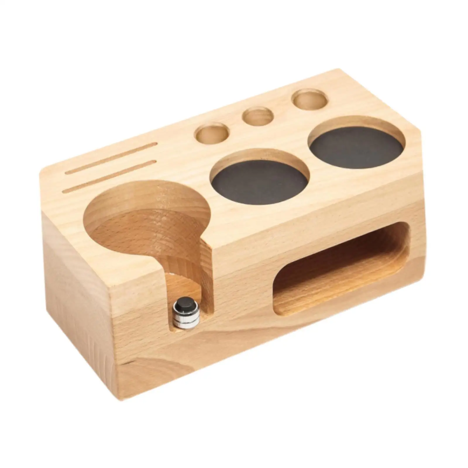 Espresso Knock Box Accessori Organizer Tamper Holder Multifunzionale 22x11x7,5 cm