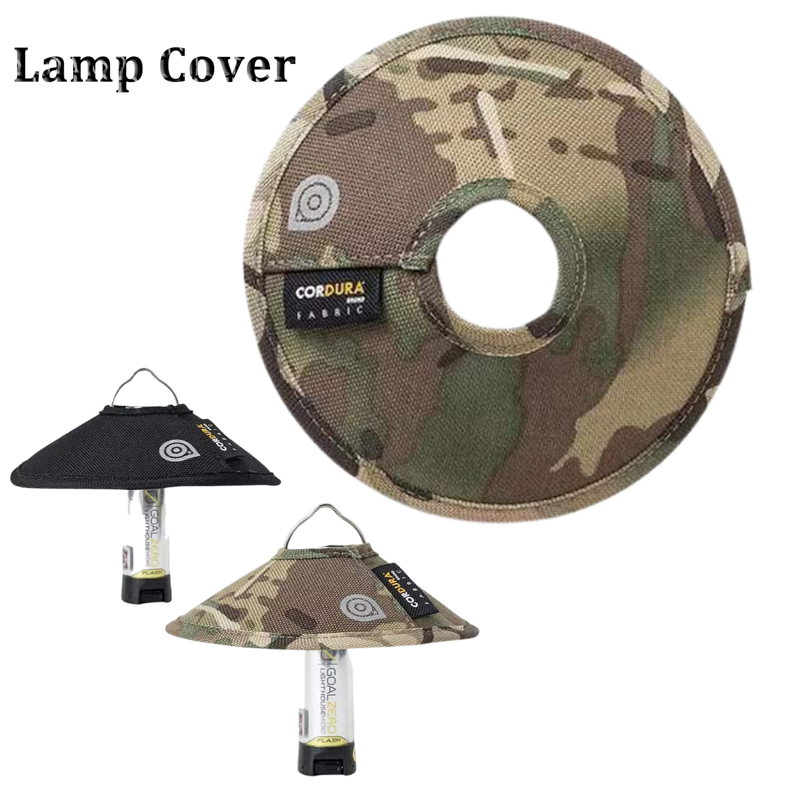 Oxford Cloth  Camping Outdoor Lampshade Home Anti-tip Lamp Cover Garden Street Lamp Accessories For Goal Zero Black Dog ESLNF