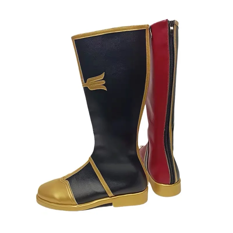 Juego de Anime LOL Arcane Silco Cosplay botas Zapatos adultos hombre Halloween fiesta de navidad