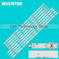 LED strip For UN55TU7000 UE55TU7170U UE55TU7172U UE55TU7190U UE55TU7090U UE55TU8005K UE55TU8070U UE55TU8072U