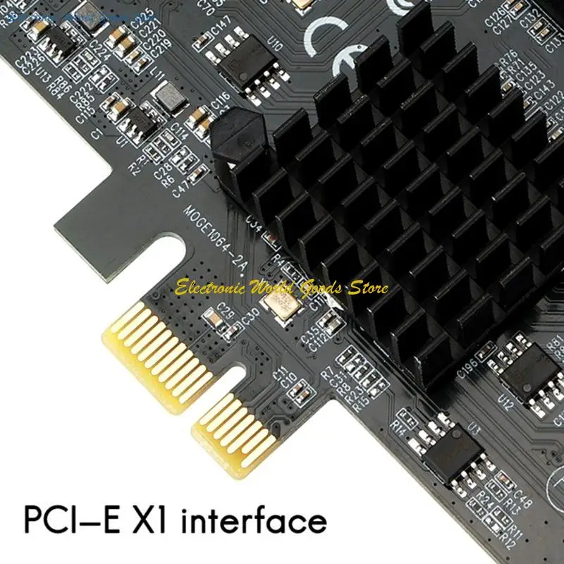 

A3PD PCIe Adapter, 16 Ports PCI for Express 2.0 To III Controller Expansion Card Adapter Video Card Extender