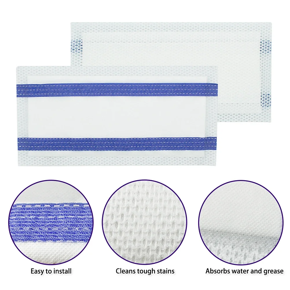 Disposable Mopping Pads Refill For Swiffer Wet Jet Mop Replacement Parts Microfiber Wet Mop Accessories For Remove Dirt Pet Hair