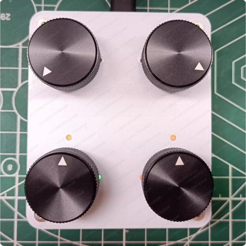 Four Knobs for Customizing CC Information Volume, USB-C Interface, Music Host Software, and MIDI Controller