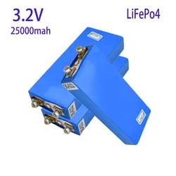 The latest 3.2V 25AH Lifepo4 lithium iron phosphate battery pack DIY 12V 24V 36V 48V solar storage system battery