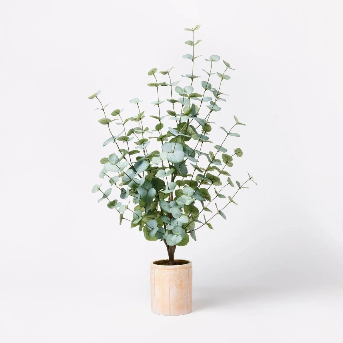 Plant decoration Large artificial artificial eucalyptus plants with POTS