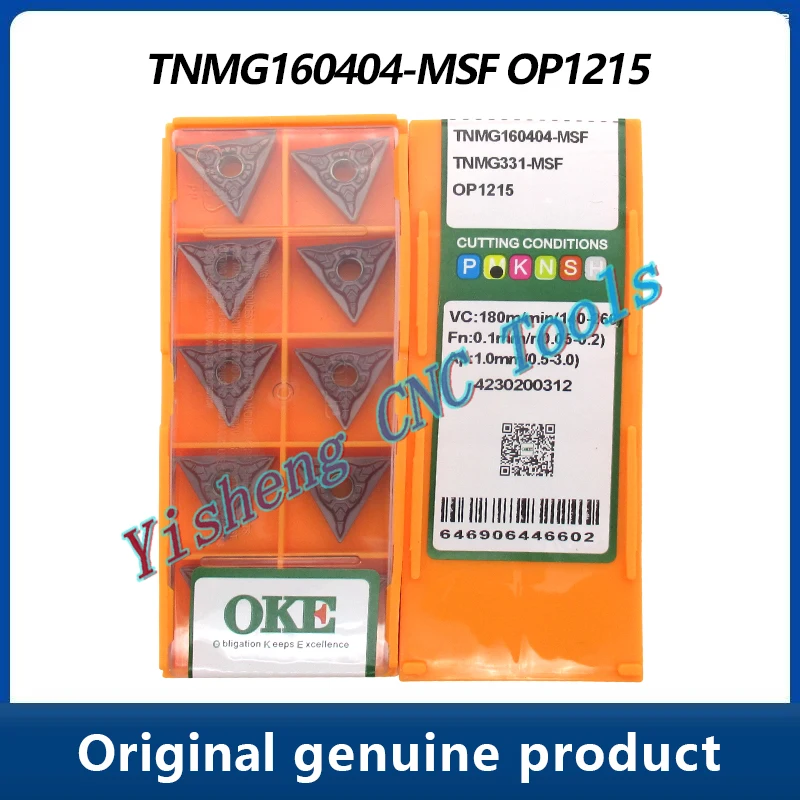 Herramientas de torneado de Metal, TNMG160408-MF, TNMG160404-MSF, TNMG160408-OMF, TNMG160408-MSF, OP1215, OP1315, TNMG