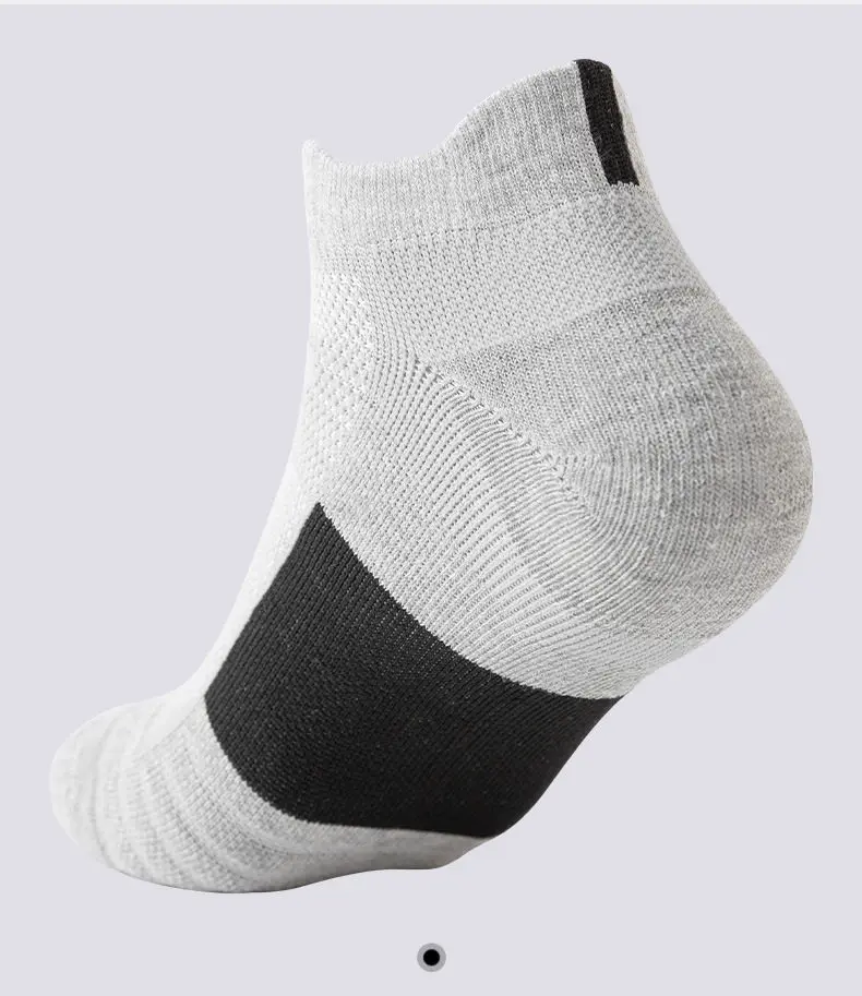 3 pares de calcetines deportivos de malla transpirable, acolchados, que absorben la humedad y son duraderos, reducen la presión en los pies para correr, hacer senderismo y hacer deporte