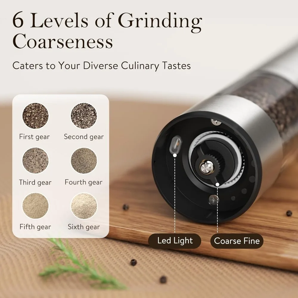 Adjustable Salt & Pepper Grinder