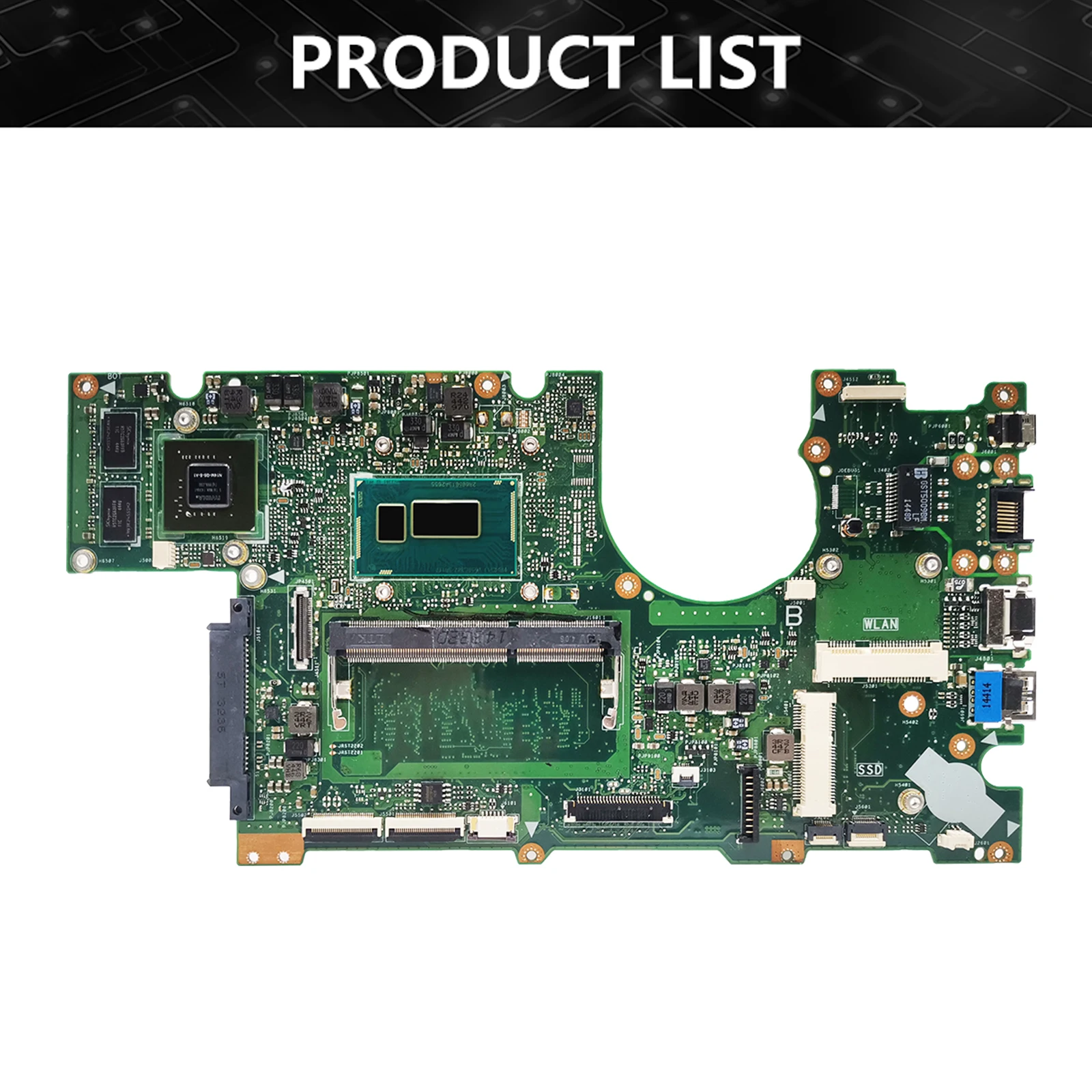 Placa base BU401LG para ordenador portátil Asus BU401L, BU401LA, bu401sv, con CPU i3, i5, i7, 4. ª generación, 4GB de RAM, GT730M