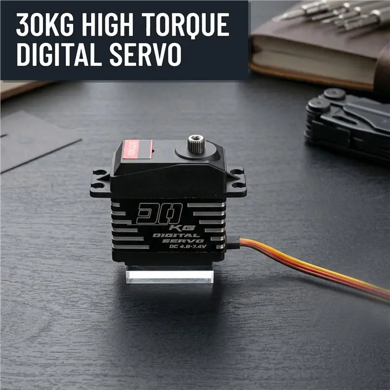 WOTT-Metal Gear Digital Servo Micro Servo Motor 30Kg High Torque For Arduino Compatible For RC Car Boat Servo Mini Servo
