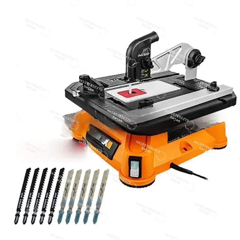 220V Multi-function Table Saw WX572 Jigsaw Chainsaw Cutting Machine Sawing Tools Woodworking 650W Domestic Power Tools