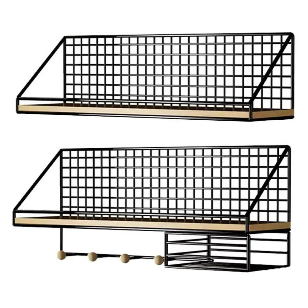 Floating Shelves Wall-mounted Floating Shelves with Strong Load-bearing Metal Bracket